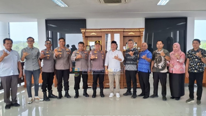 Bupati Dedi Irawan Dan Kapolres Pesibar Perkuat Sinergi, Komflik Agraria Dan Tanah Adat Jadi Pembahasan