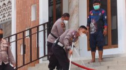 Polsek Pringsewu Kota Gelar Apel Persiapan Bakti Sosial di Sejumlah Tempat Ibadah dan Sekolah