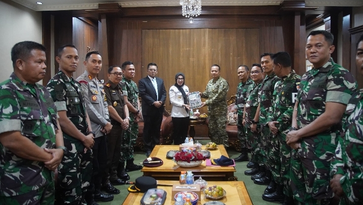 Tim Karhutla Mabes TNI Kunjungi Way Kanan, Perkuat Sinergi Pencegahan Karhutla