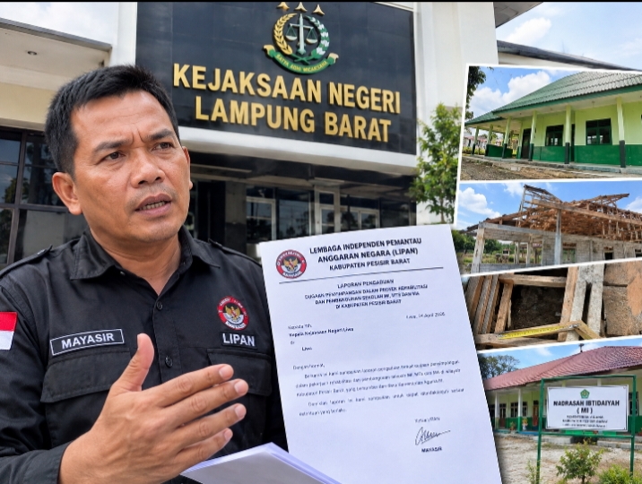 Ketua LIPAN Pertanyakan Perkembangan Laporan Dugaan Penyimpangan Rehab Sekolah MI dan MTs