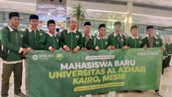 Dua Putra Kepala Pekon Rejosari Kuliah di Al-Azhar Mesir, Ahmad Rizqi Raih Beasiswa Andalusia