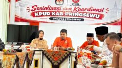 KPU Pringsewu Mulai ‘Ketuk Pintu’ Parpol, Persiapan Pemilu 2029 Dibahas Bersama PKS