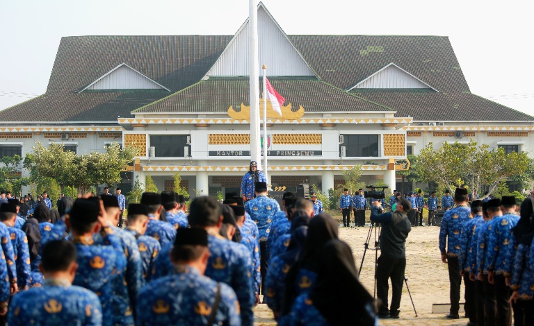 PEMKAB PRINGSEWU GELAR UPACARA PERINGATAN HARI KESAKTIAN PANCASILA 2026