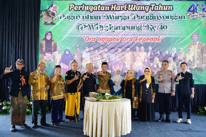 Bupati Pringsewu Harapkan Warga Panginyongan Konsisten Tanamkan Nilai Luhur Kepada Generasi Muda
