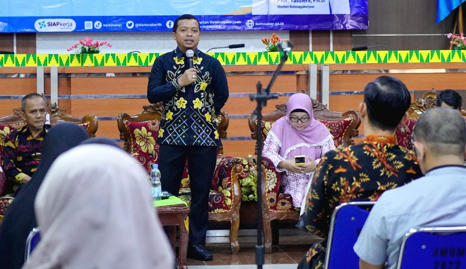 KETENAGAKERJAAN JADI ASPEK PENTING DALAM PEMBANGUNAN KABUPATEN PRINGSEWU