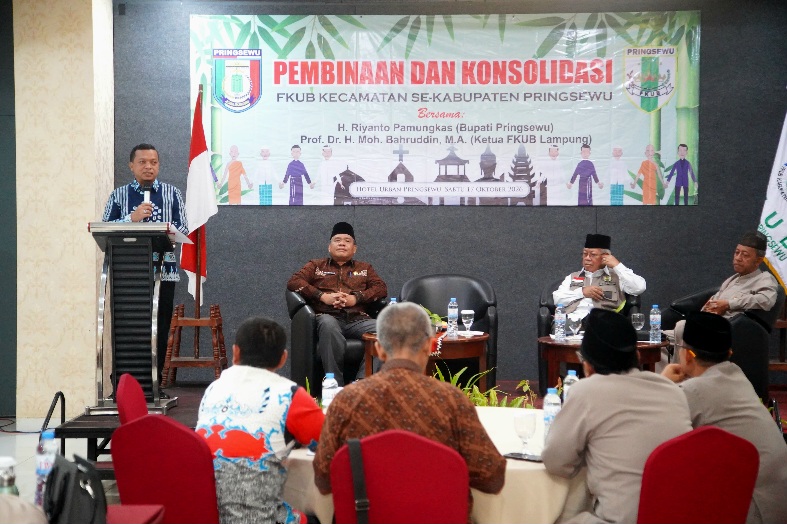 BUPATI PRINGSEWU : Kerukunan Umat Beragama Jadi Fondasi Penting Pembangunan Daerah