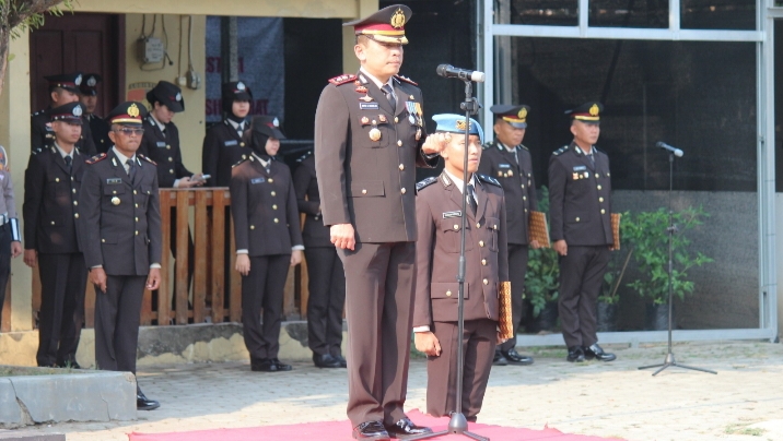 Kapolres Pesisir Barat Pimpin Upacara Hari Kesaktian Pancasila Tahun 2026