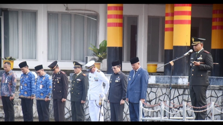 Dandim 0213/Nias Pimpin Upacara Hari Kesaktian Pancasila 2026 di Nias Utara
