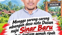 Maju di Pilkakon 2026, Hayanto Nomor Urut 2 Usung Visi Pekon Sinar Baru Induk yang Maju dan Sejahtera