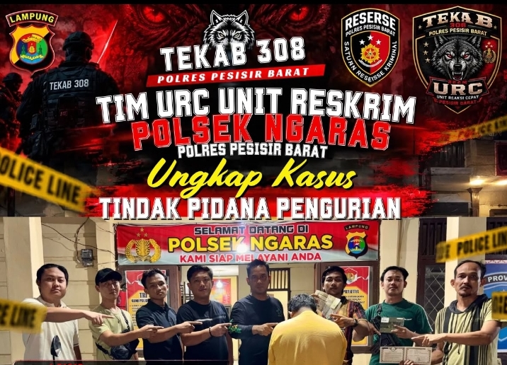 Polsek Ngaras Amankan Terduga Pelaku Penggelapan Motor, Barang Bukti Honda Beat Berhasil Ditemukan