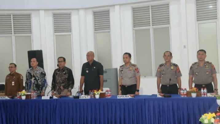 Perkuat Sinergitas, Kapolres Nias Rangkul Pemkab dan DPRD Nias Utara Jaga Kamtibmas