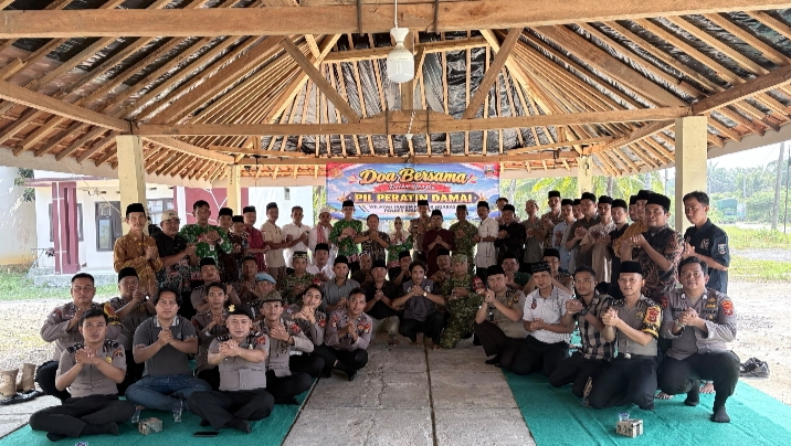 Jelang Pilratin Serentak 2026, Polsek Ngaras Gelar Doa Bersama: Tegaskan Netralitas dan Komitmen Pilratin Damai